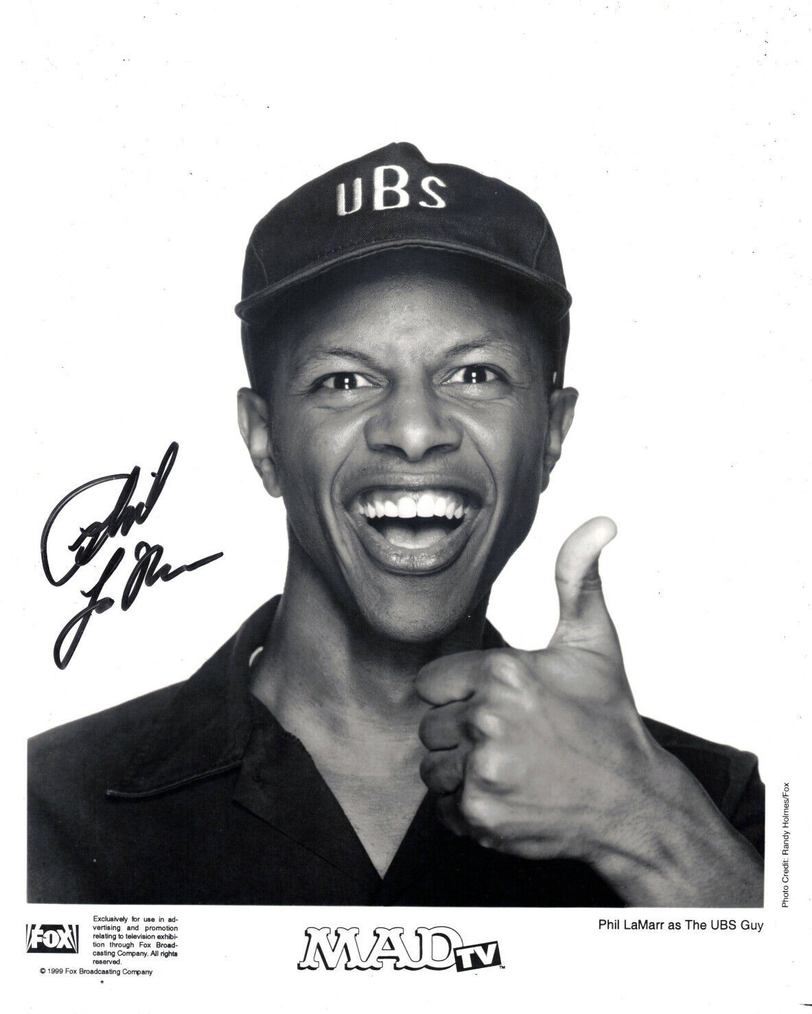 Phil LaMarr Authentic Signed 8×10 Studio Photo Autographed, MadTV, UBS Guy
