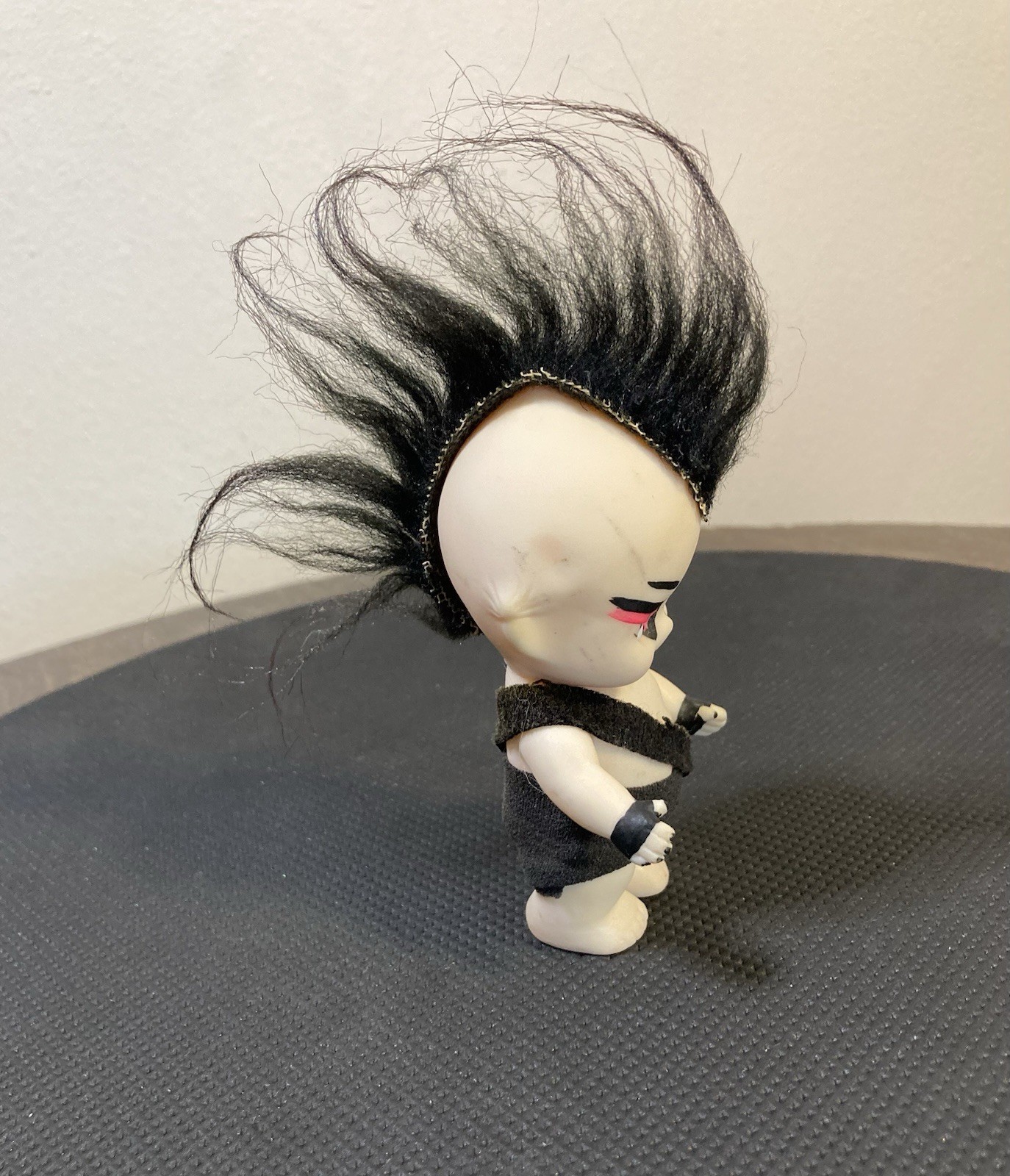 Punk Rock Gothic Cupie Doll Figure Trash Vaudeville NY 1992 Original Art, Signed