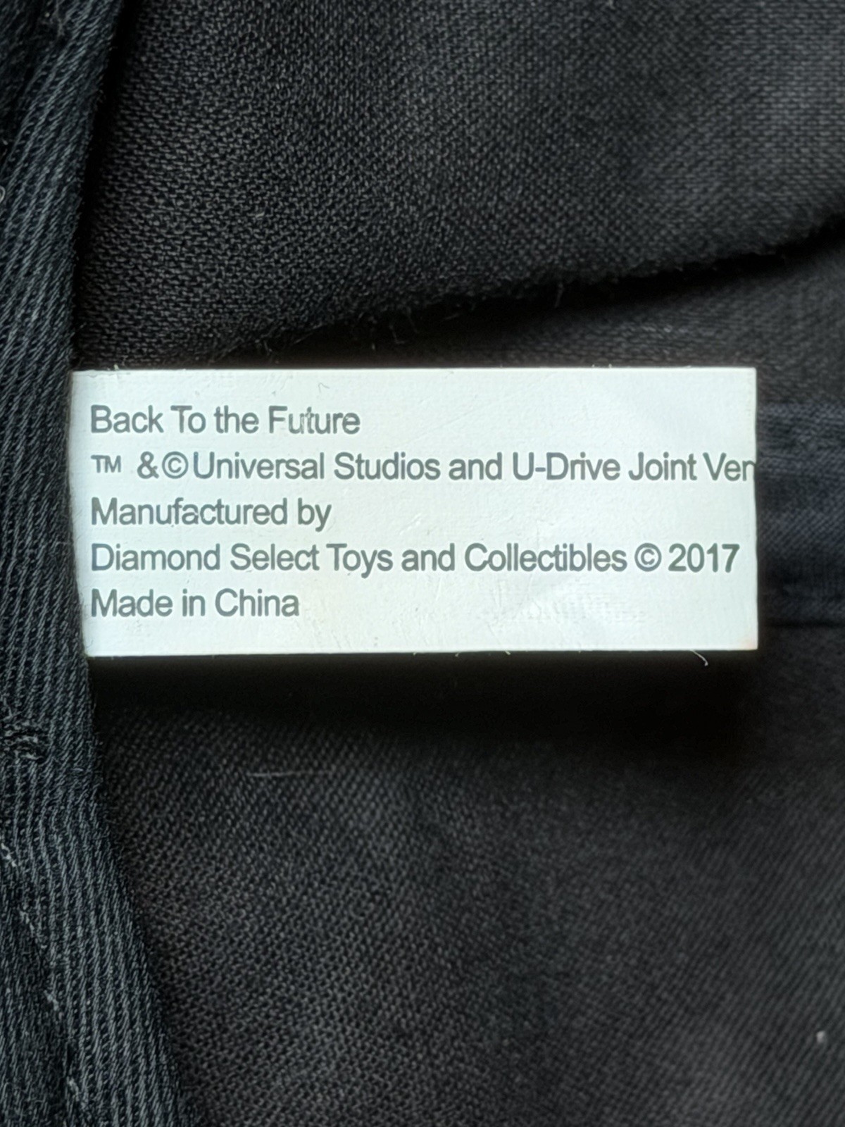 Universal Studios Back to the Future 2 Marty McFly Holographic Color Change Hat