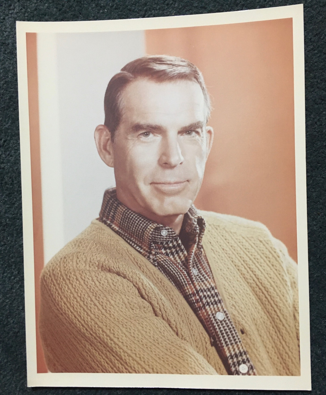 MY 3 SONS TV show 1960’s ORIGINAL ABC-TV 7×9 promo still photo FRED MacMURRAY!