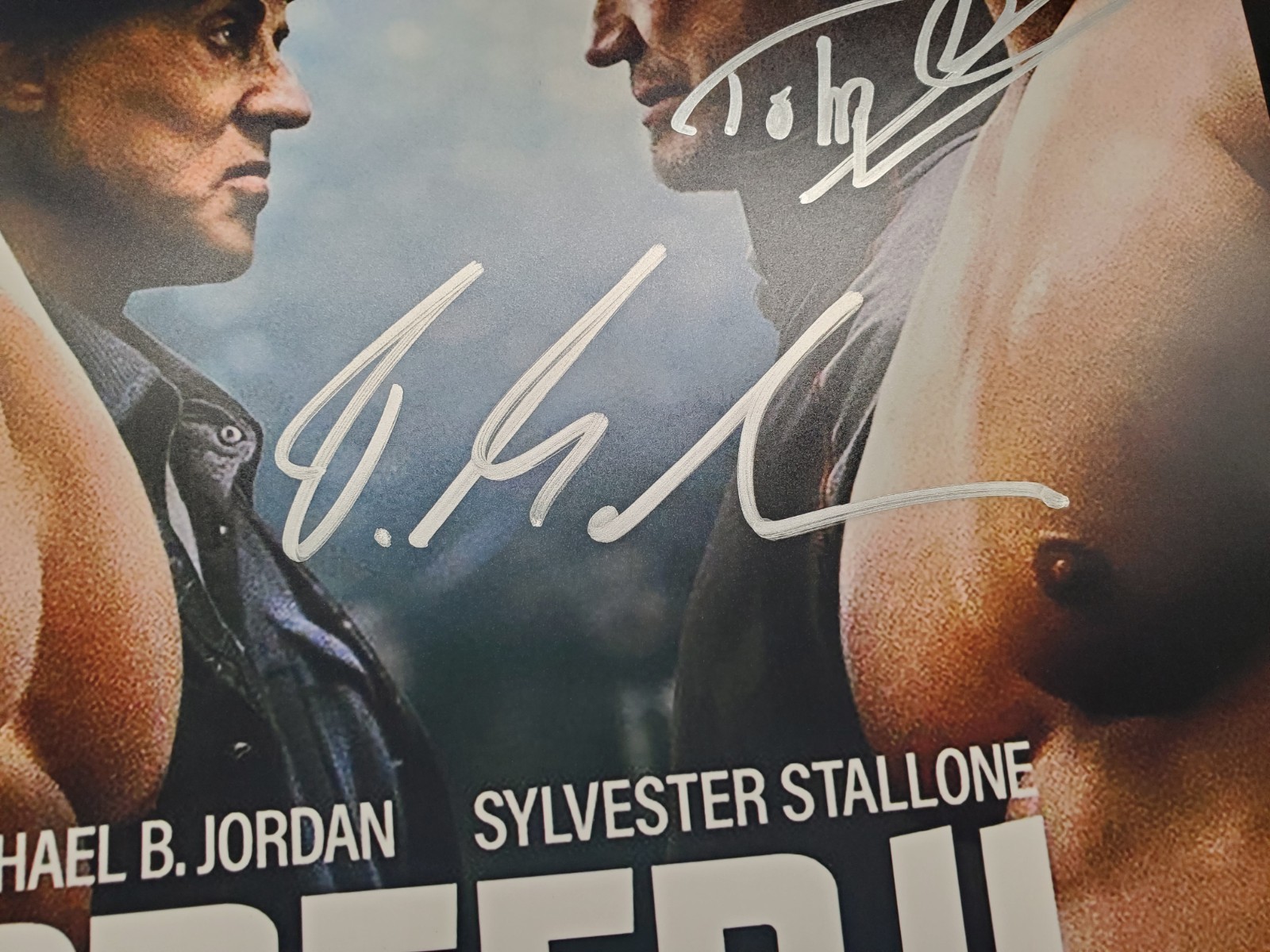 FLORIAN MUNTEANU Viktor Drago Dolph Lundgren CREED 2 Signed 11×14 Movie Photo