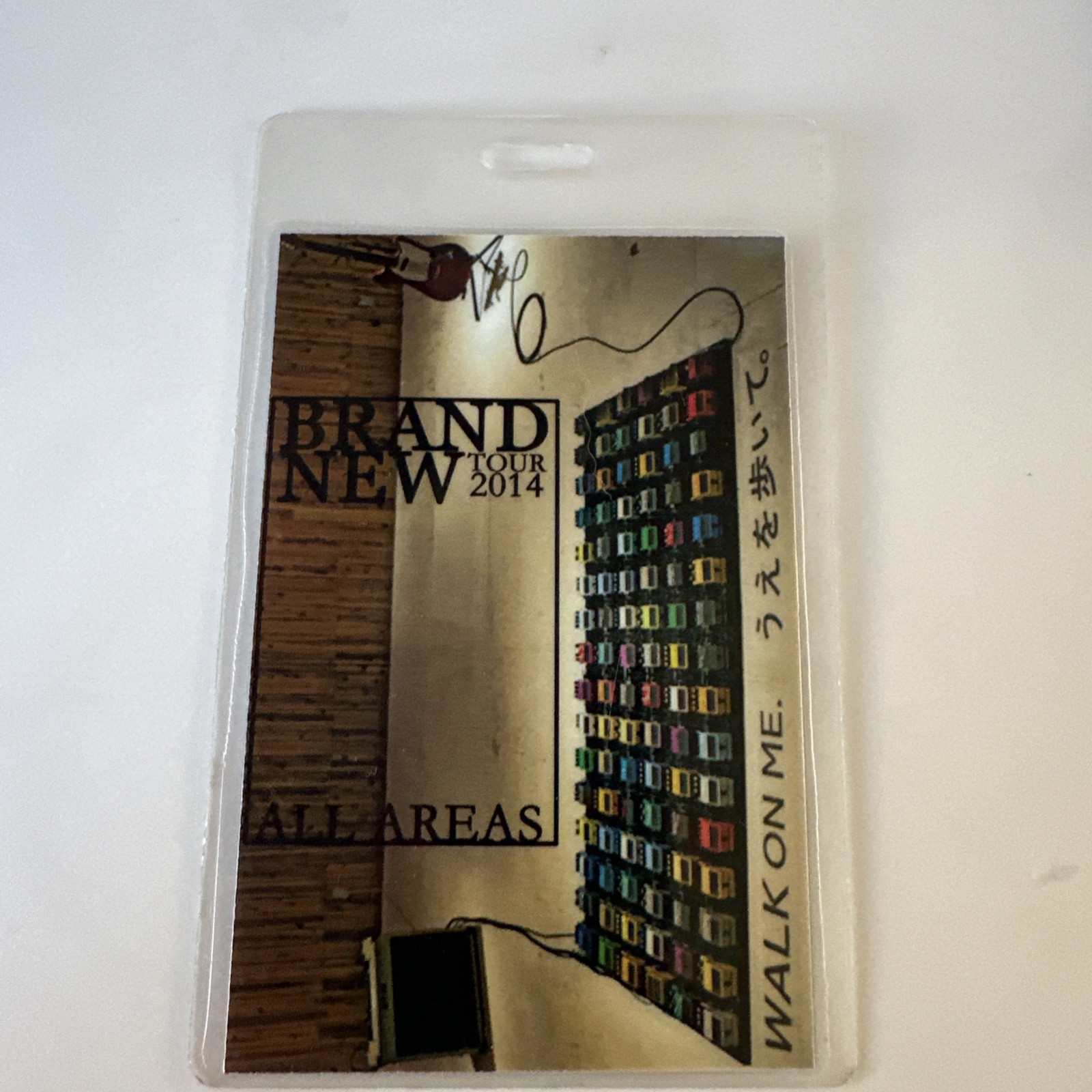 Brand New Band All Access Pass Tour Used