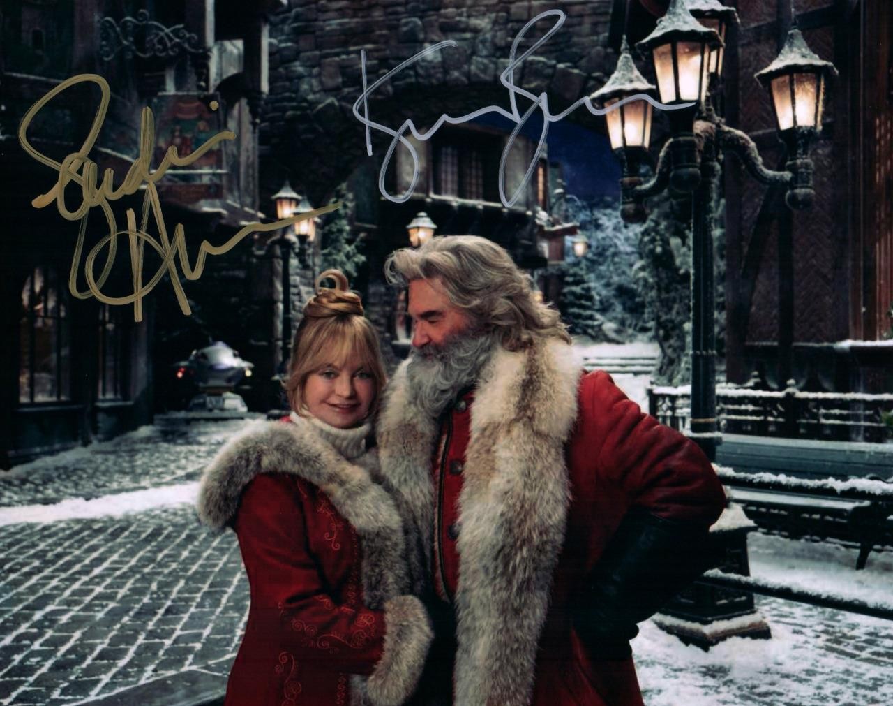Kurt Russell Goldie Hawn signed 8×10 Photo autograph Picture autographed and COA