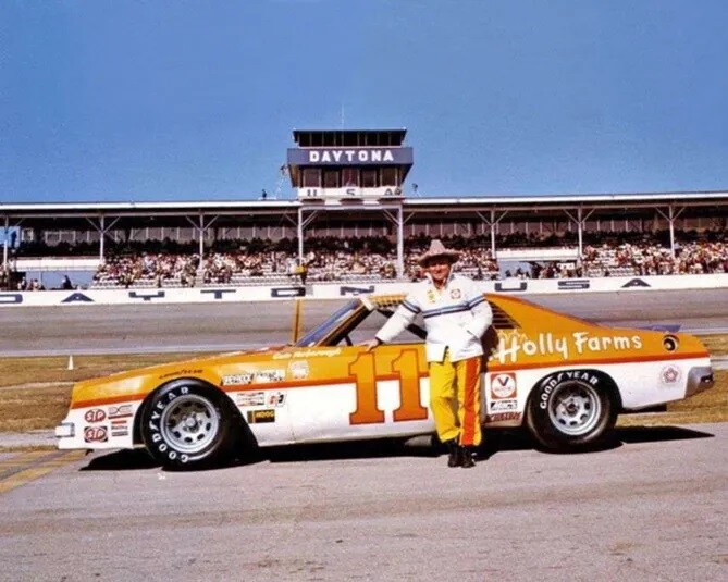1977 Holly Farms Chevy Cale Yarborough Daytona 500 8×10 PHOTO PRINT