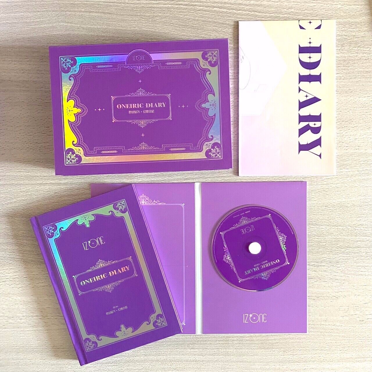iz*one oneiric diary 3 ver. sakura set No photo card IZONE le sserafim