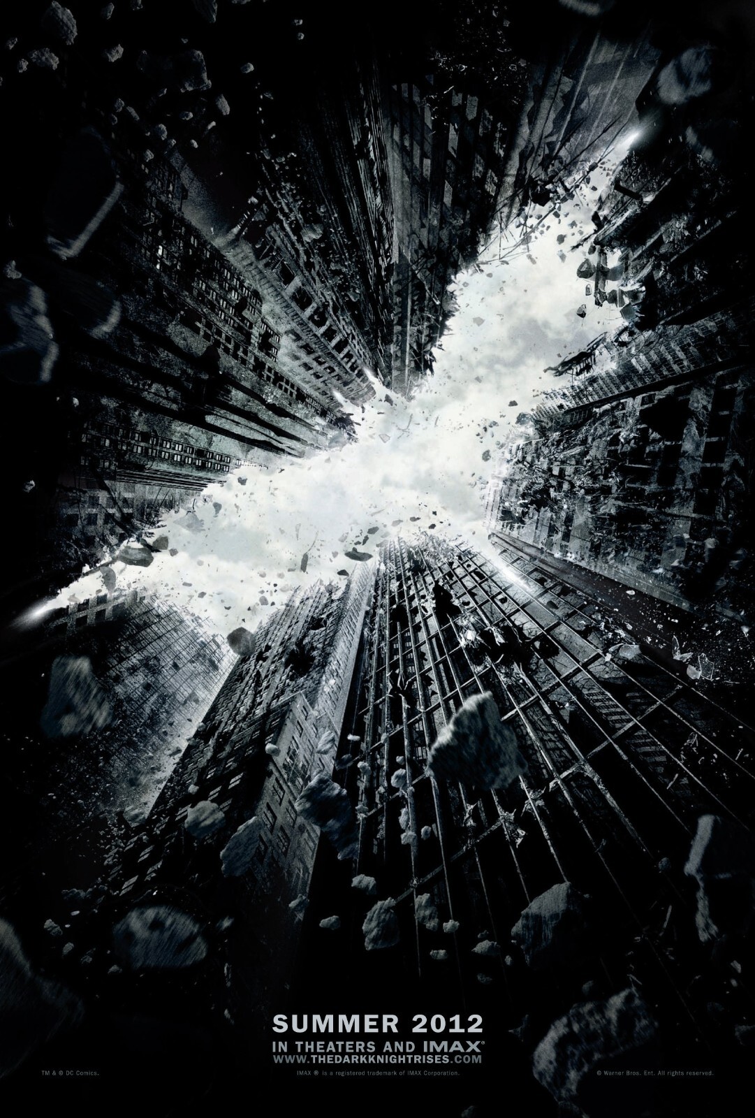 2012 Batman The Dark Knight Rises Movie Poster 11X17 Catwoman Bane Wayne 🦇🍿