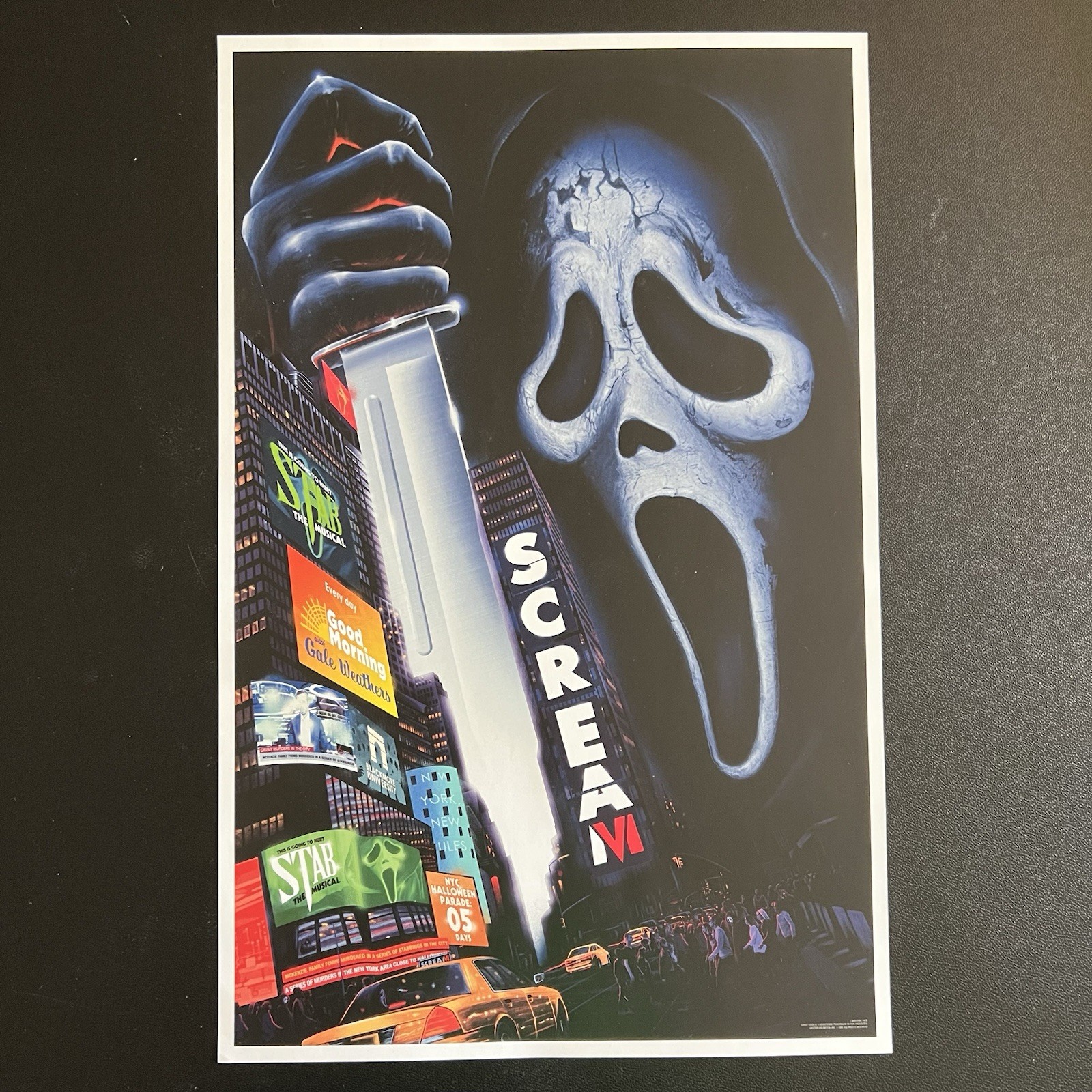 SCREAM VI (6) – 11″x17″ Original Promo Movie Poster 2023 MINT FAN Event Version