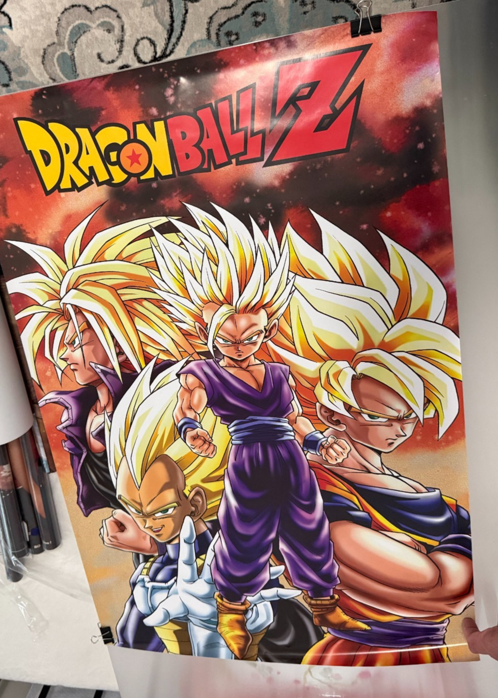 DRAGON BALL Z – SAIYANS POSTER – 22×34 – 22616 free ship
