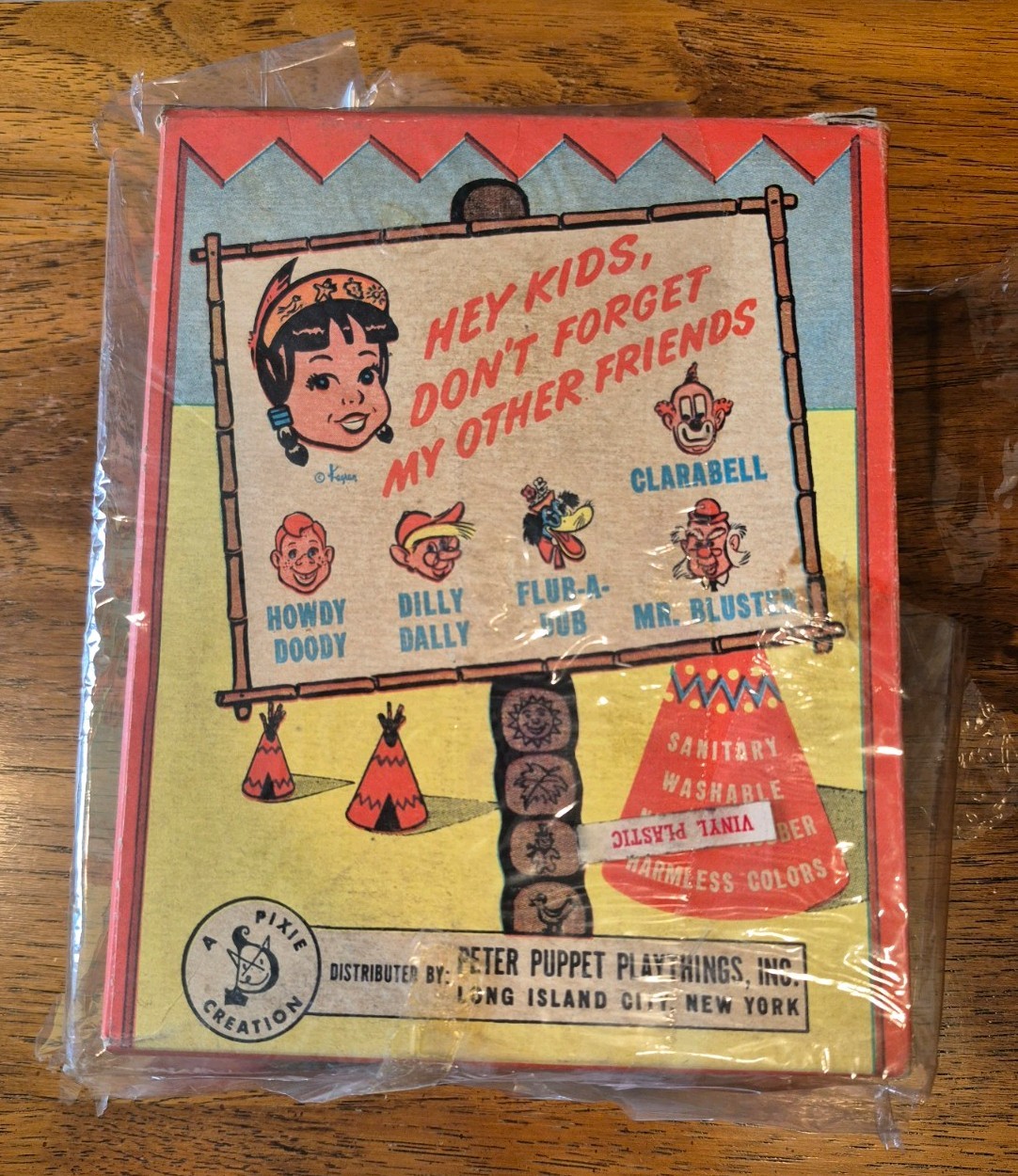 Princess Summer Fall Winter Spring from the Howdy Doody Circus line. 1950s
