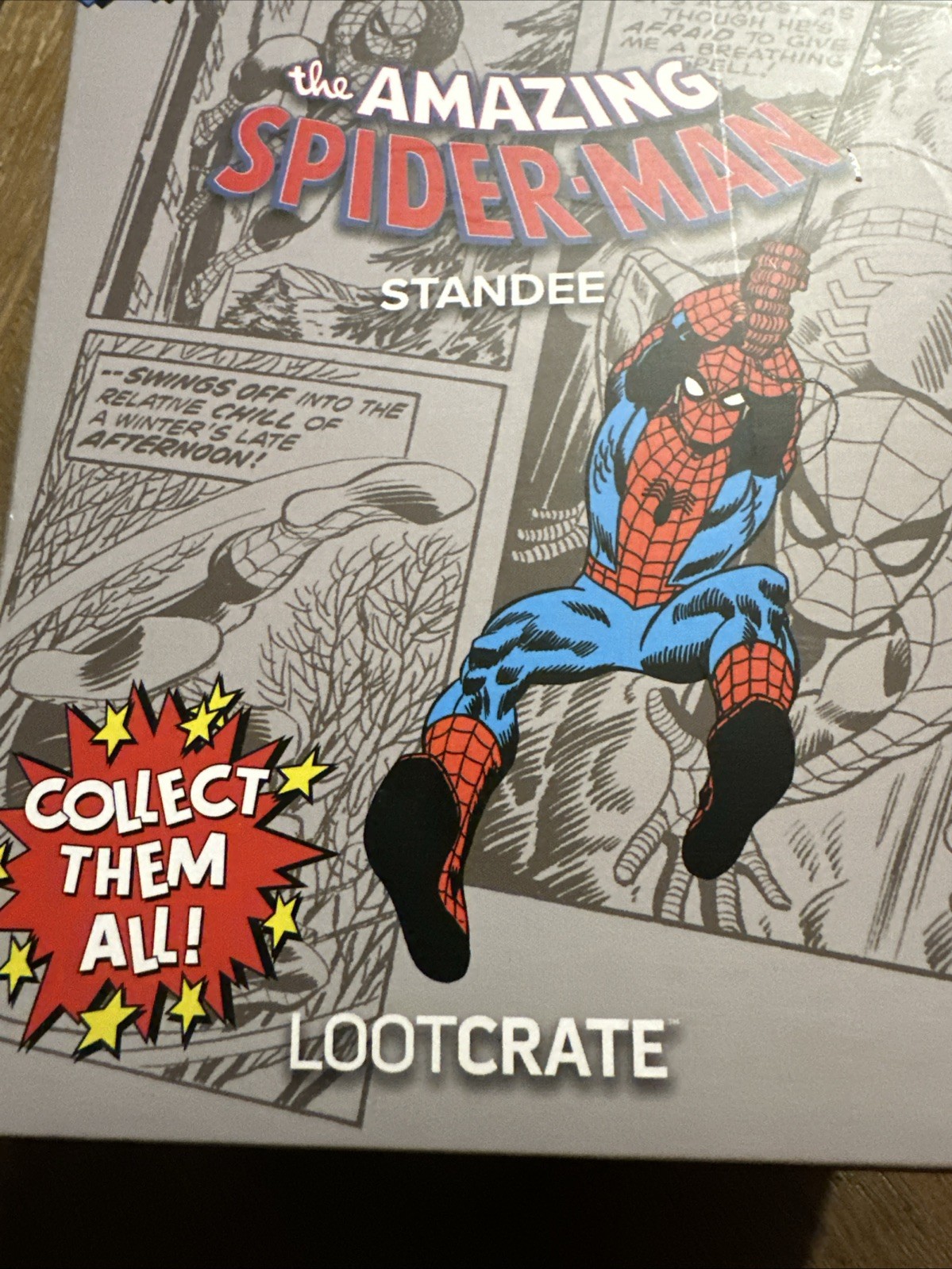 LootCrate 2020 Marvel The Amazing Spider-Man Standee – New / Open Box