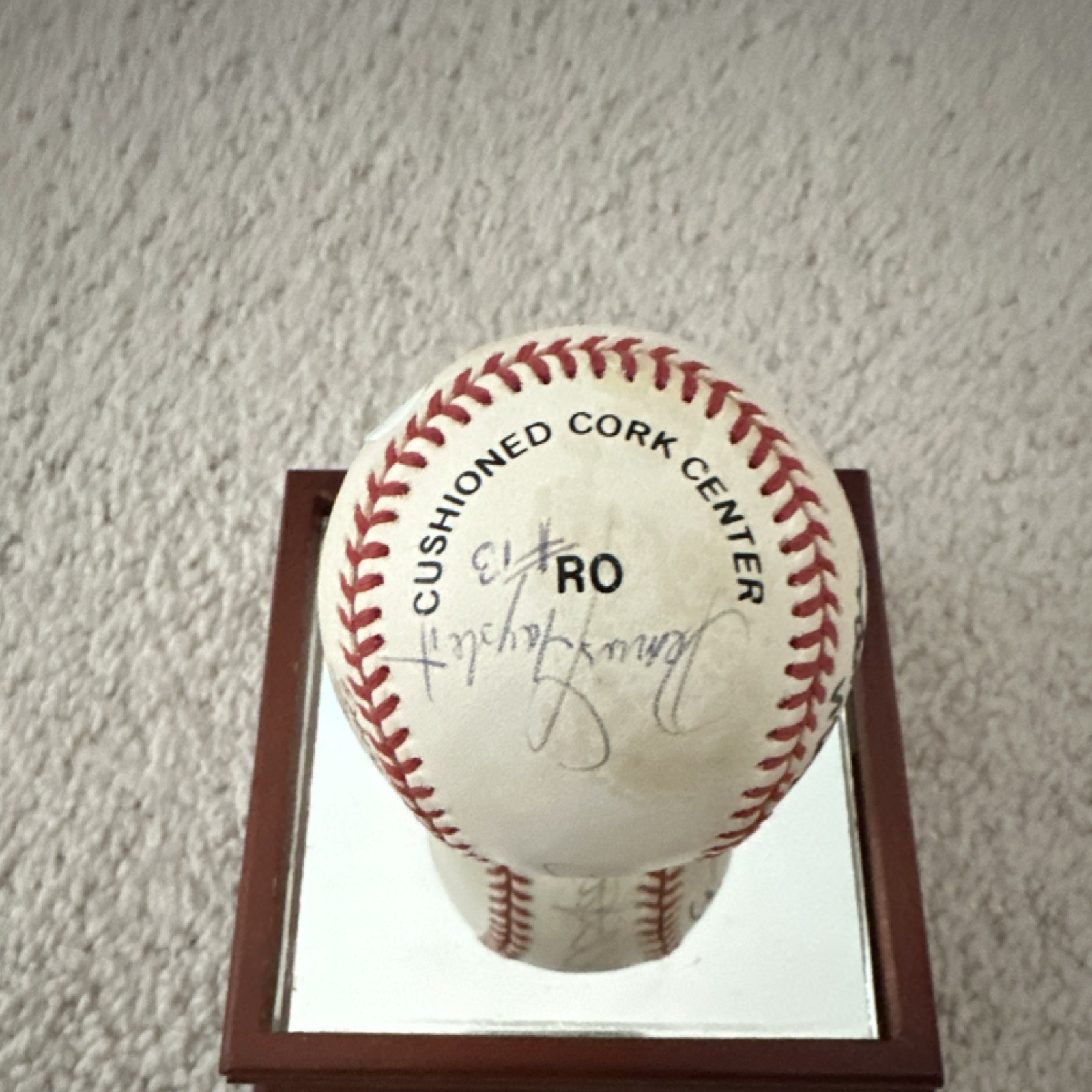 Rawlings Major League 2 Cast Signed Baseball Charlie Sheen Beranger Haysbert JSA