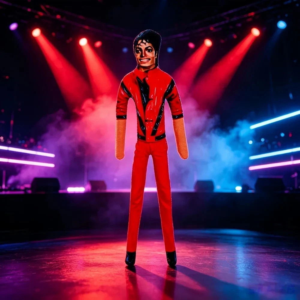 Michael Jackson Plush Doll Collectible Figure Room Decor Gift for Fans Toy Gifts