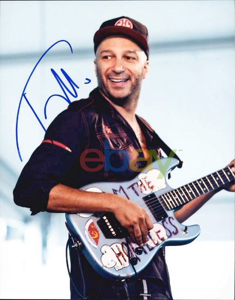 Rage Against the Machine Tom Morello autographed signed 8×10 photo reprint