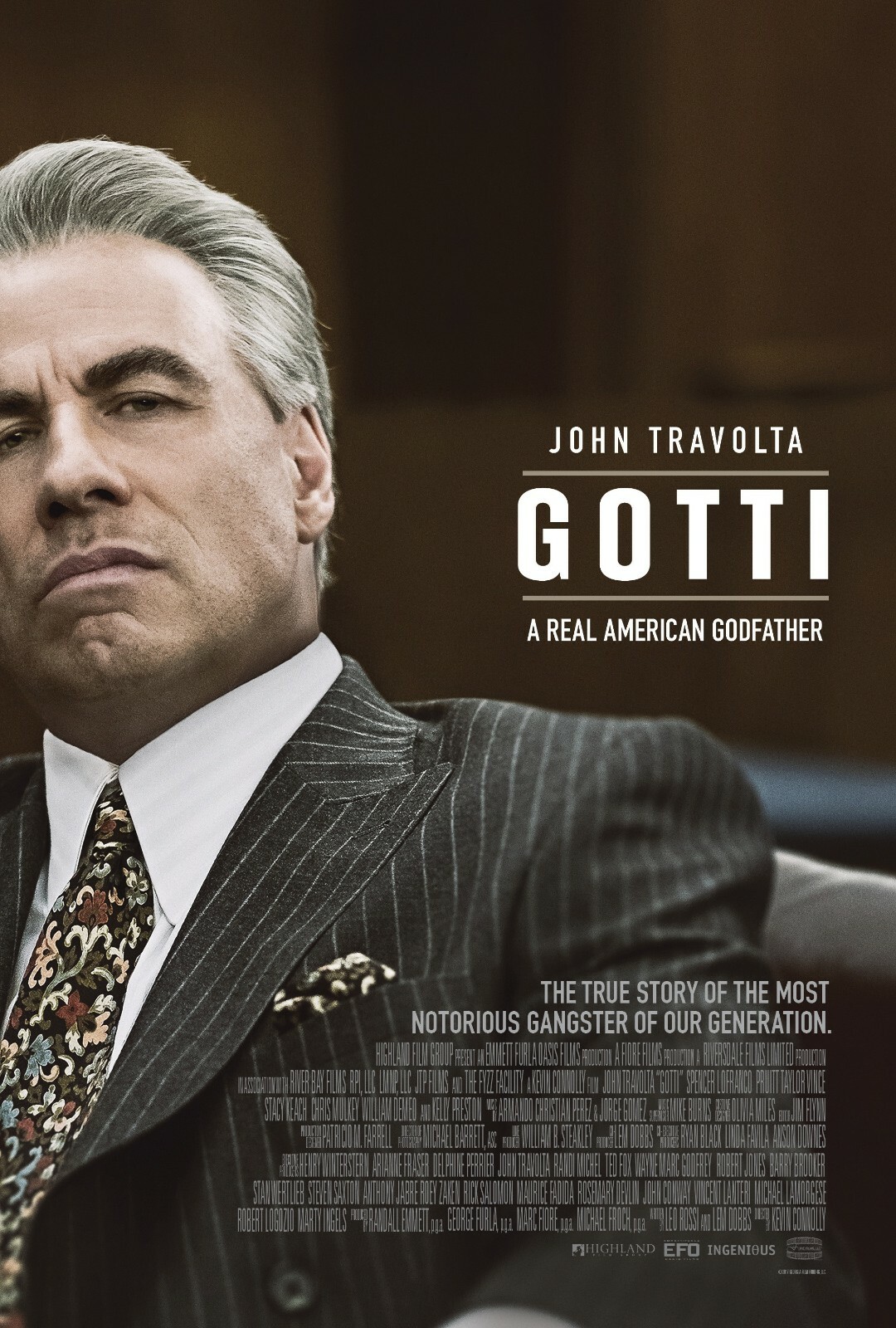 Gotti movie poster – John Travolta – 11 x 17