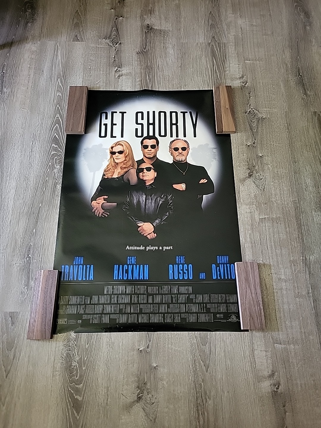 Get Shorty Movie Poster VINTAGE ORIGINAL (1995) Danny DeVito Rolled