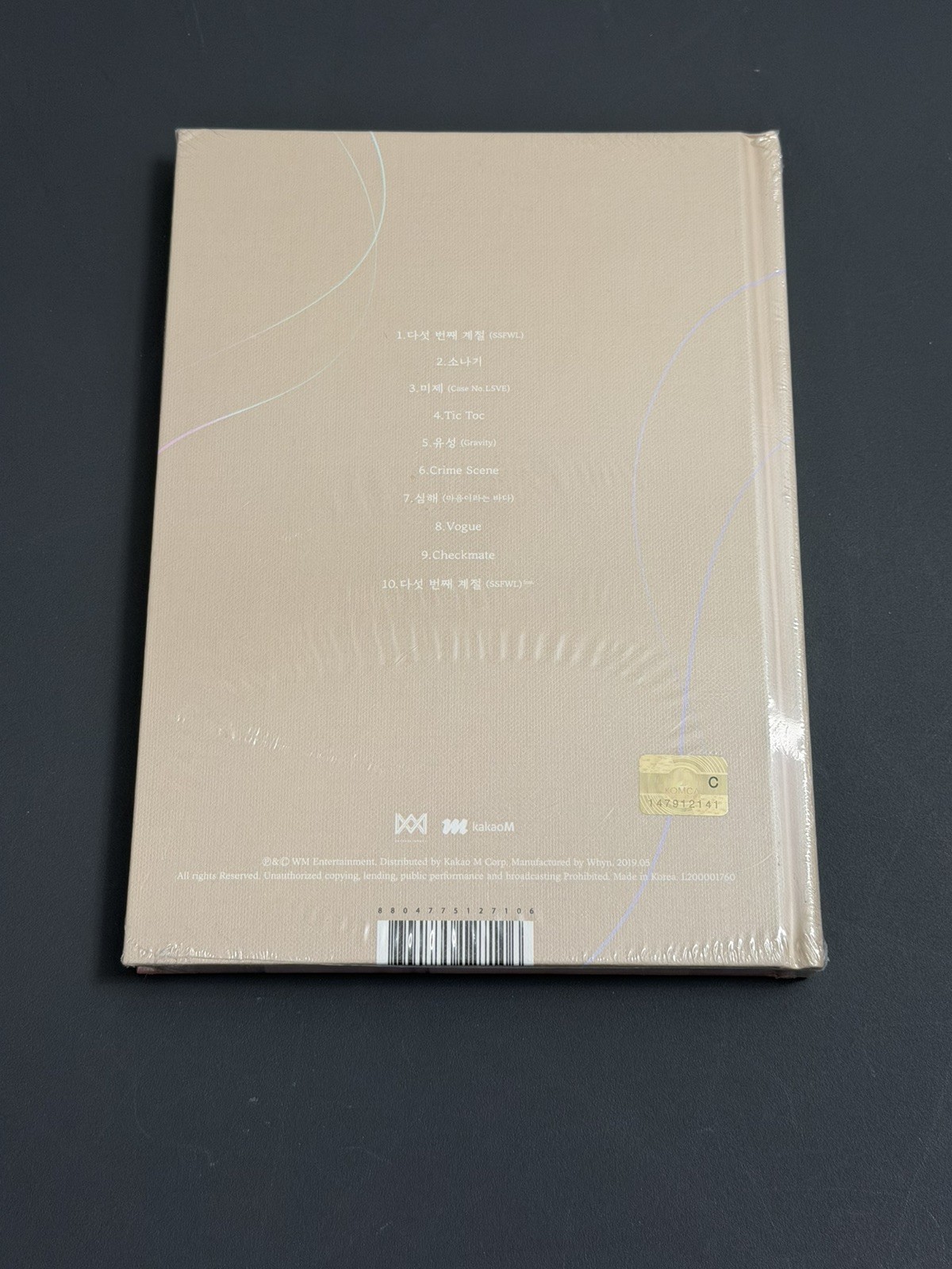 Oh my girl ohmygirl The Fifth Season Photography version 1st press new sealed cd