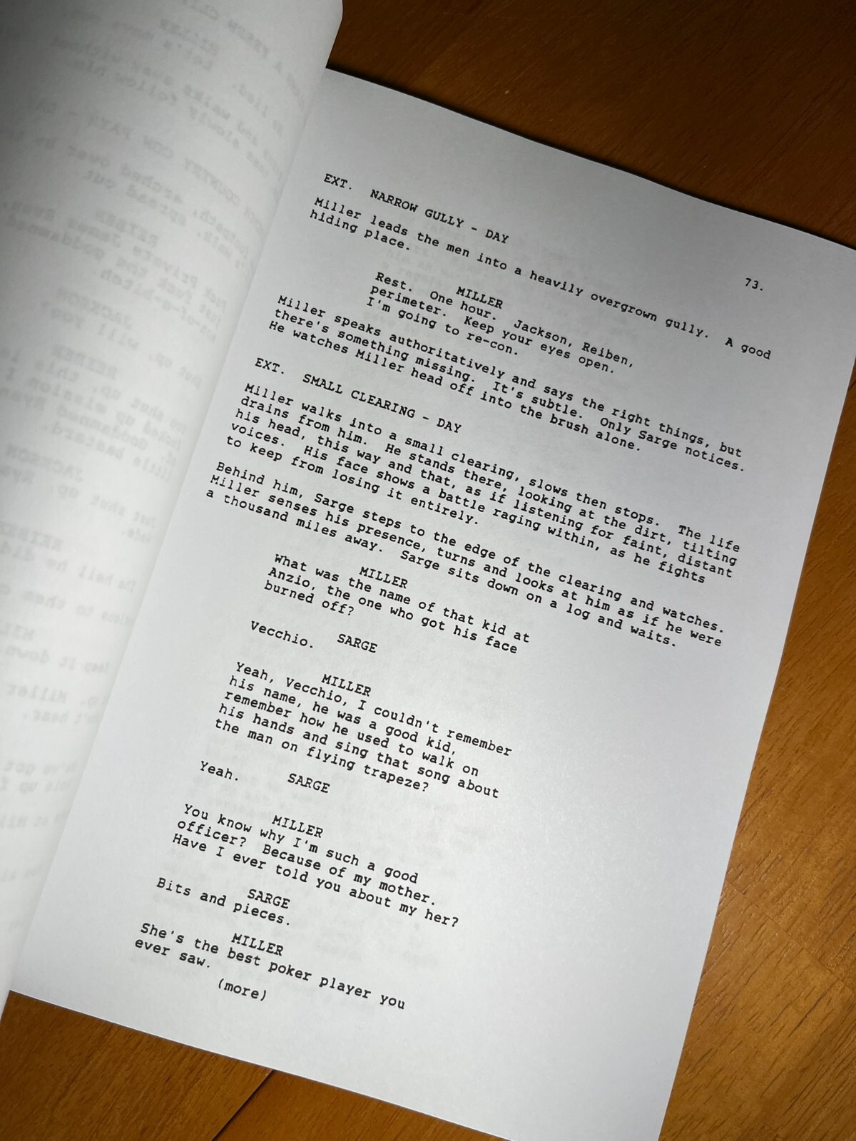 Saving Private Ryan Script Signed – Autograph Reprints – 116 Pages
