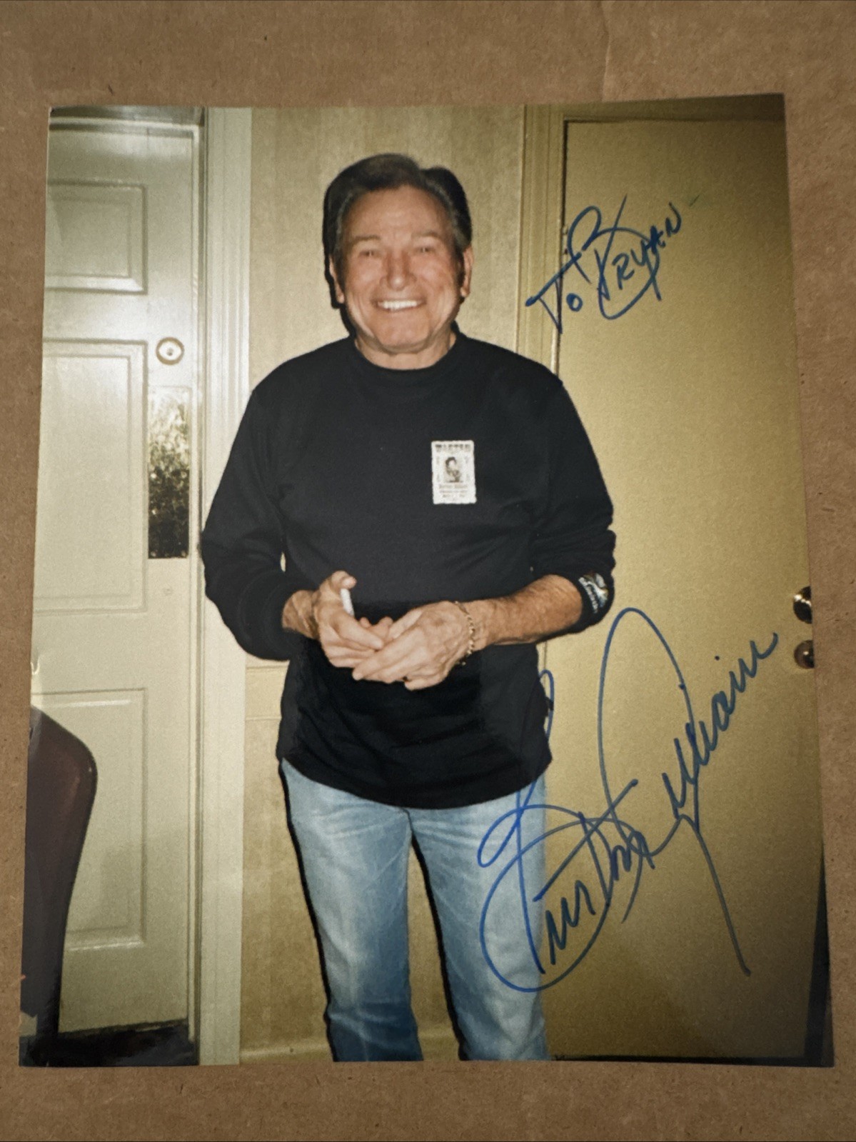 Actor Burton Gilliam SIGNED Autographed 8×10 Photo Blazing Saddles