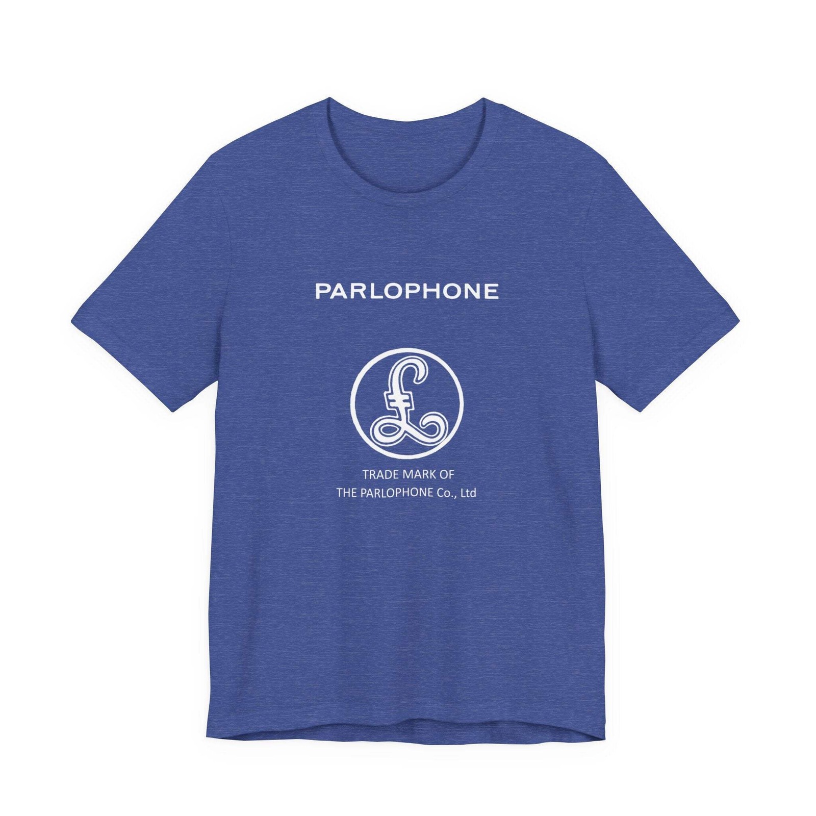 Vintage Parlophone Records Label Logo Unisex Jersey Short Sleeve T-Shirt