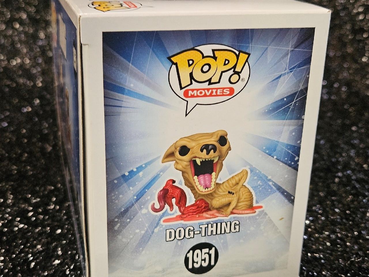 JOHN CARPENTER HAND SIGNED AUTOGRAPHED FUNKO POP! 1951 DOG-THING THE THING COA
