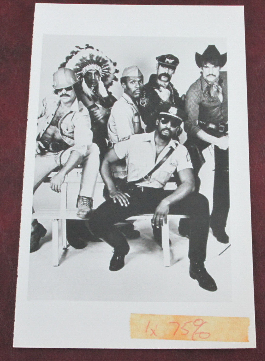 ORGINAL! THE VILLAGE PEOPLE 5X8 PUBLICITY PHOTO