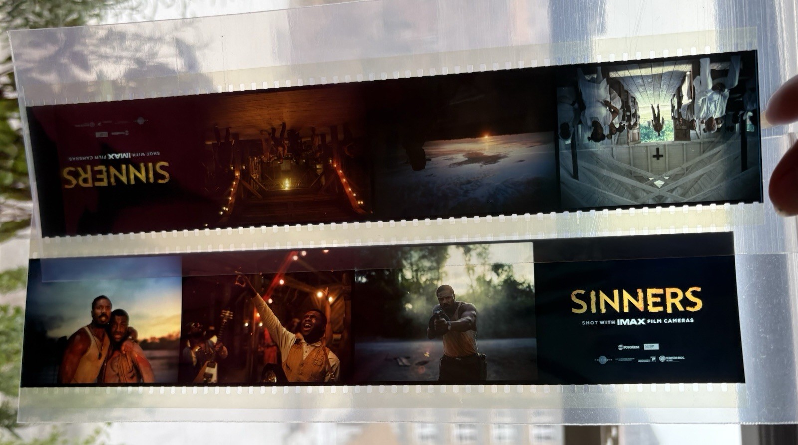 Sinners IMAX 70mm Film Strip Complete Set (2) Oscars Academy Awards Collectibles