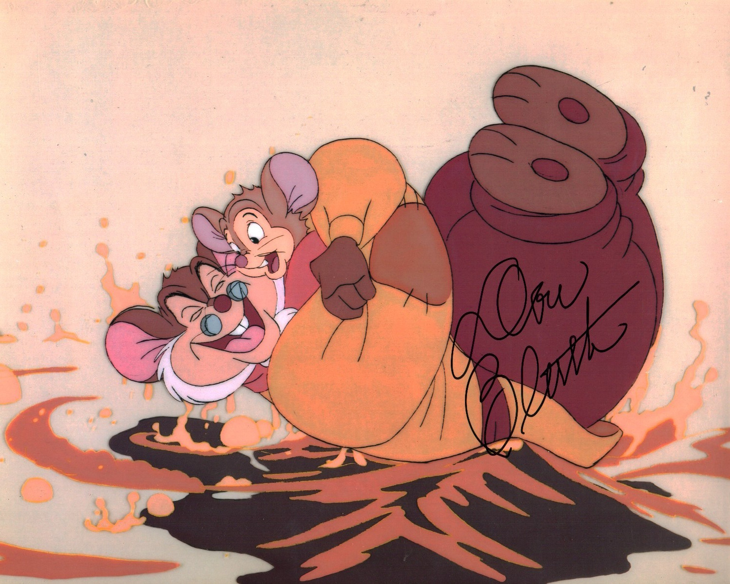 Don Bluth Secret of NIMH 8×10 Signed Photo JSA Certified Autograph