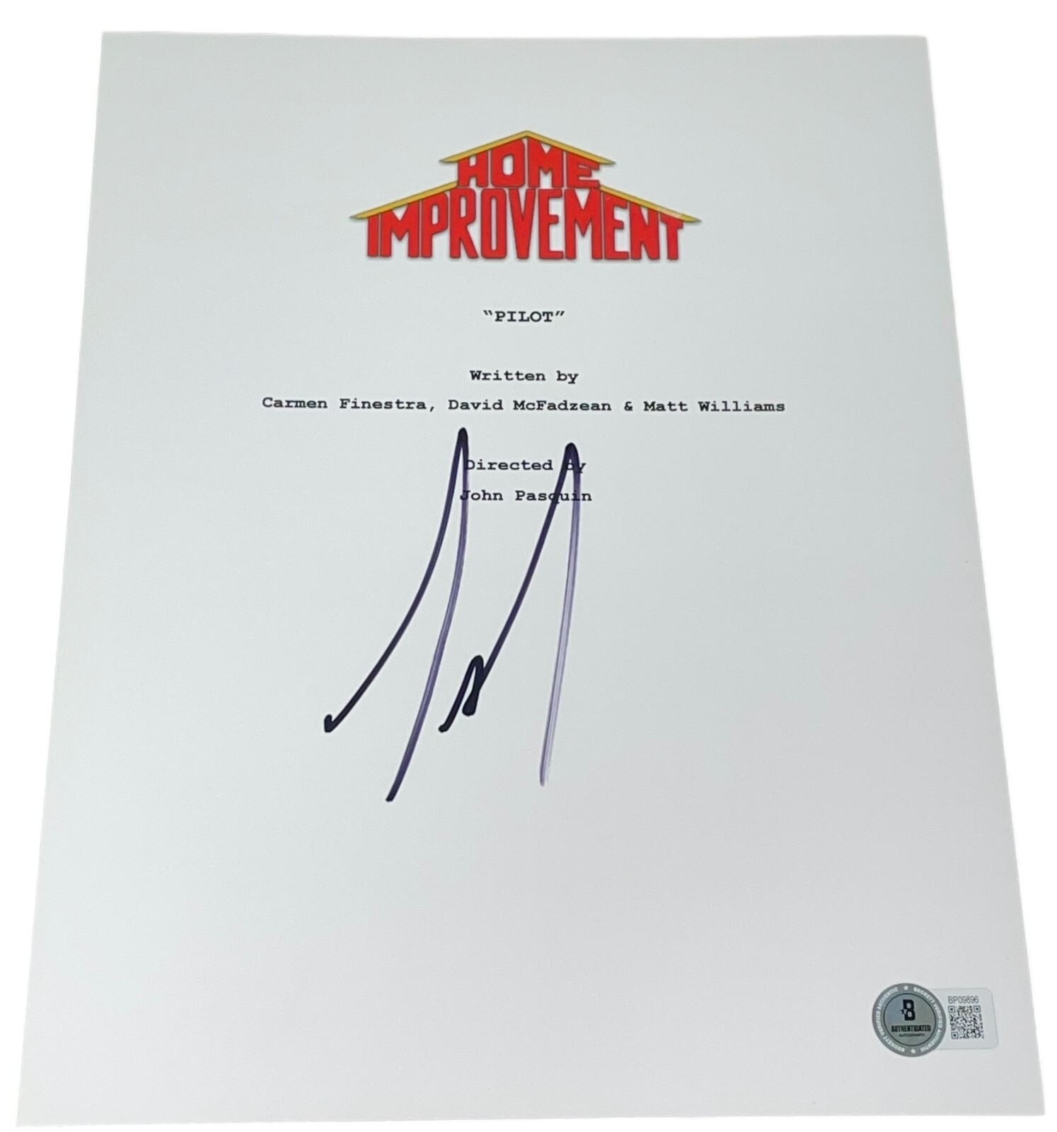 Tim Allen Signed Autograph Home Improvement “Pilot” TV Episode Script Beckett NY