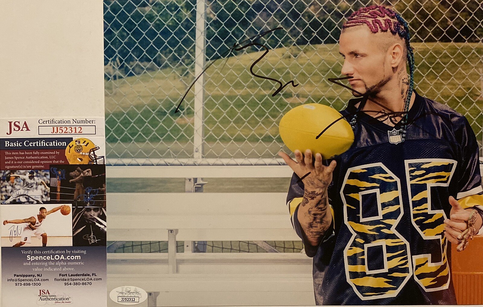Riff Raff Signed 8×10 Photo Autographed Neon Icon JSA COA