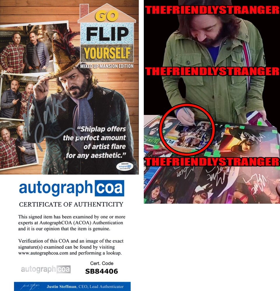 Matt Berry signed “WHAT WE DO IN THE SHADOWS” 8×10 Photo EXACT PROOF x ACOA Rare