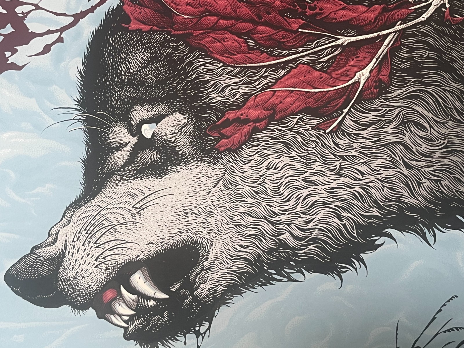 Aaron Horkey Canus Dirus 2013 Game of Thrones Mondo Poster Art Print 32/490