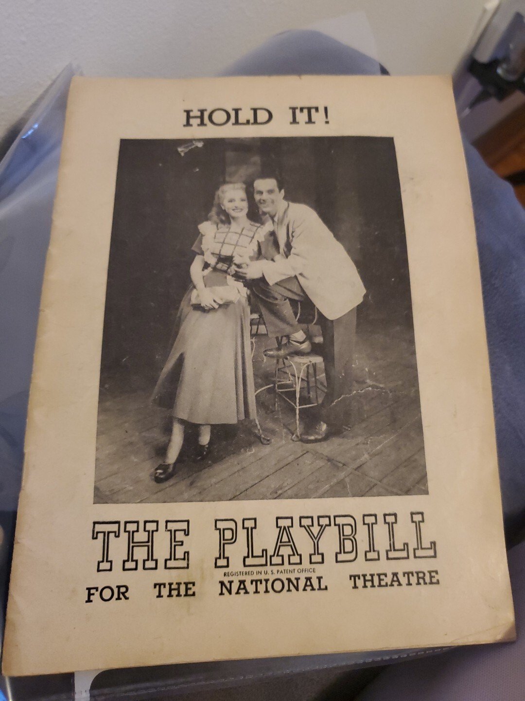 Hold It Red Buttons In This rare Playbill May 5th june 12th 1948   Only 46 Shows