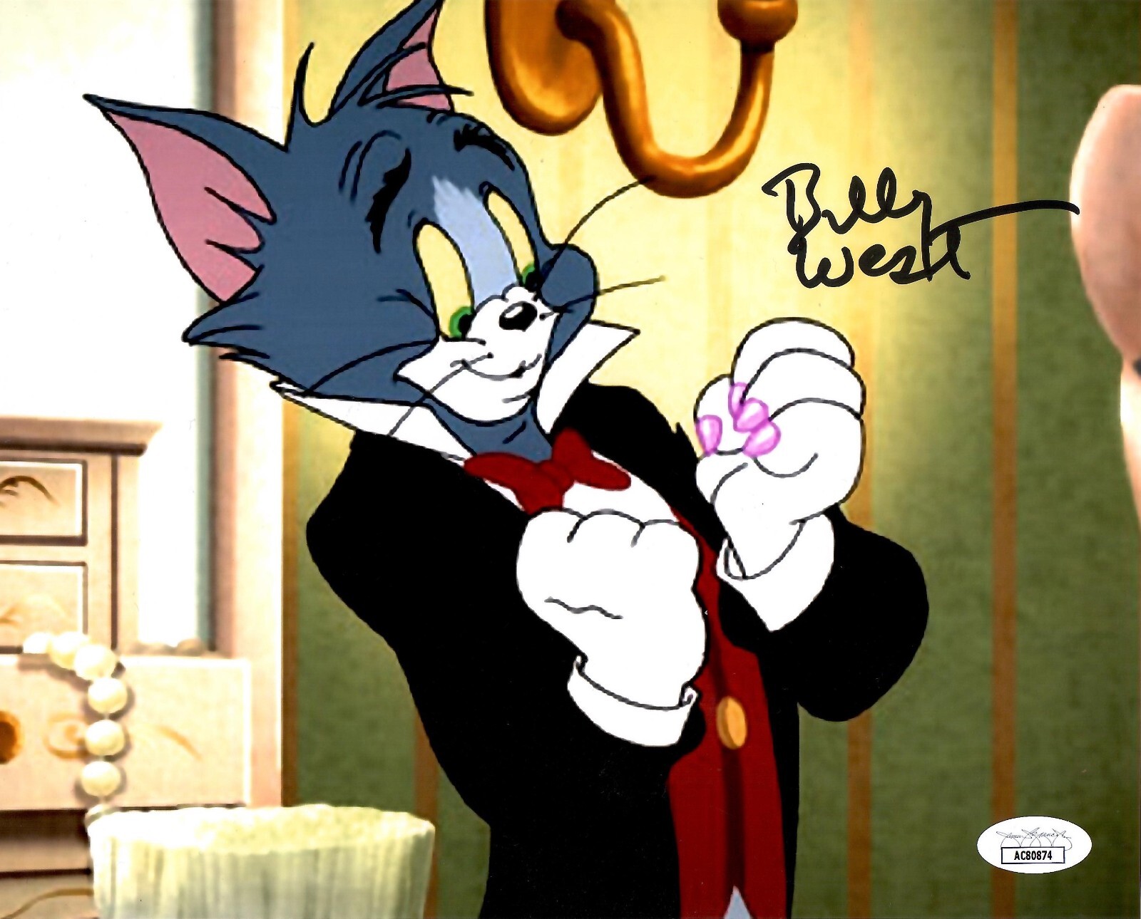 Billy West autographed signed 8×10 photo JSA Tom and Jerry Futurama Space Jam