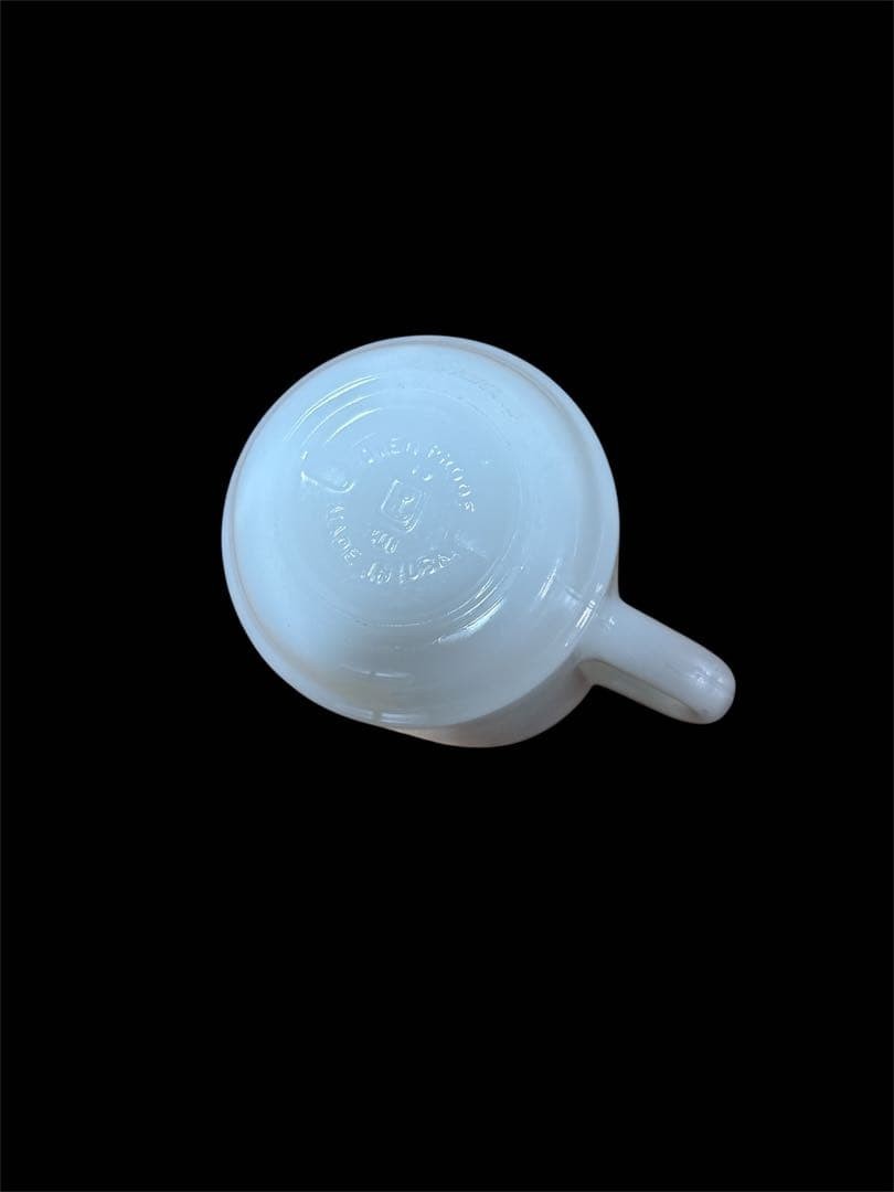 Ghostbusters Mug Anchor Hocking MilkGlass Drinkware Collectible 9 oz Advertising
