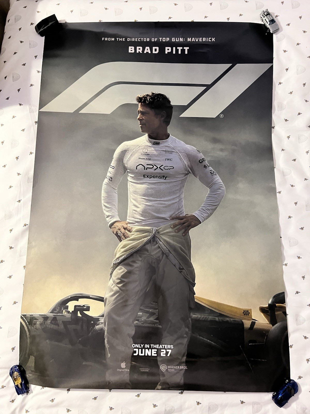 F1:The Movie2025,Original,DS,One Sheet,27×40,Movie PosterNM