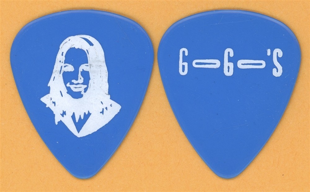 The Go-Go’s Charlotte Caffey BLUE Vintage Guitar Pick – 1999 Reunion Tour
