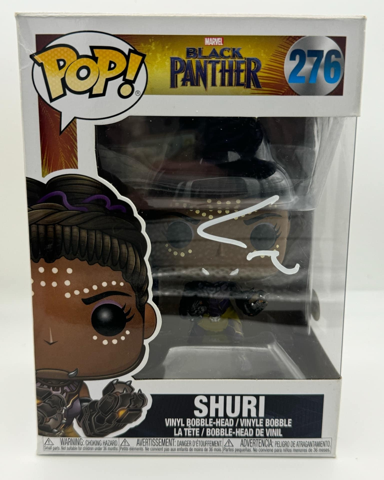 Letitia Wright “Black Panther” AUTOGRAPH Signed ‘Shuri’ 276 Funko Pop ACOA