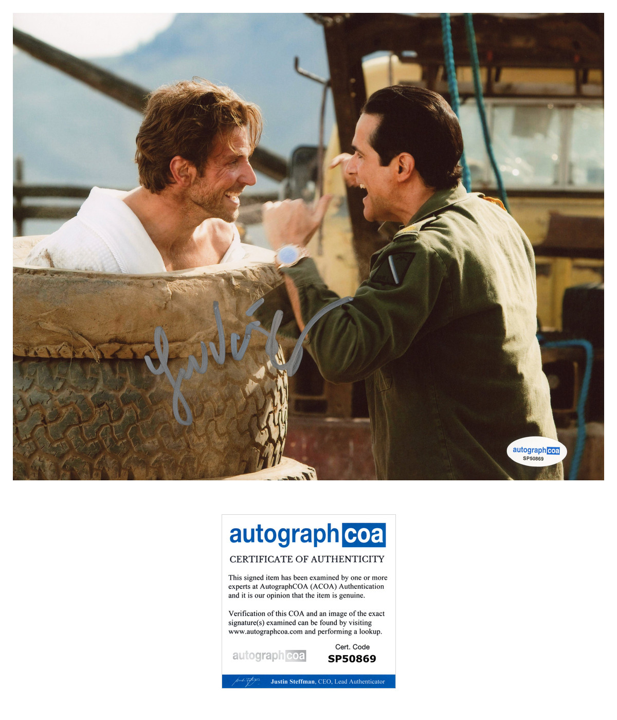Yul Vazquez ‘The A-Team’ Signed 8×10 Photo ‘General Javier Tuco’ ACOA