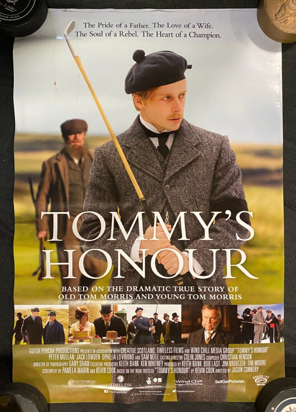 2016 Tommy’s Honour 22×17 Promo Mini Movie Poster NH M5 PB37