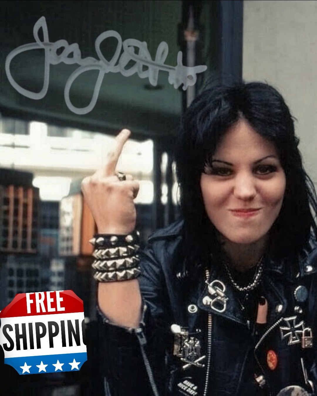 Joan Jett Signed 🎸 8×10 Autographed Photo Reprint FAST FREE SHIPPING!