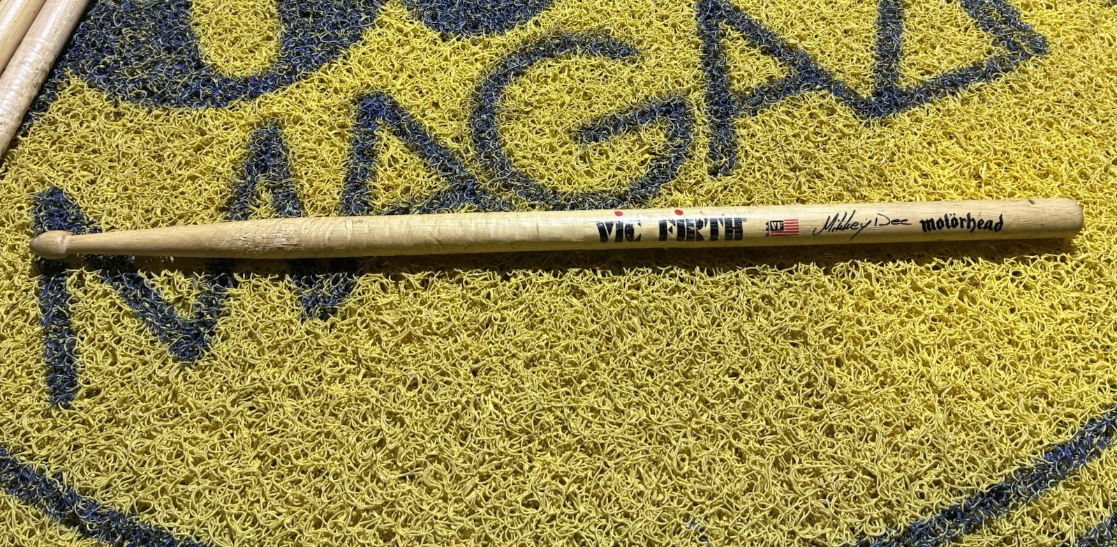 Motorhead Drumstick RARE Mickey Dee 2005 Hard Rock Heavy Metal Thrash Mickkey