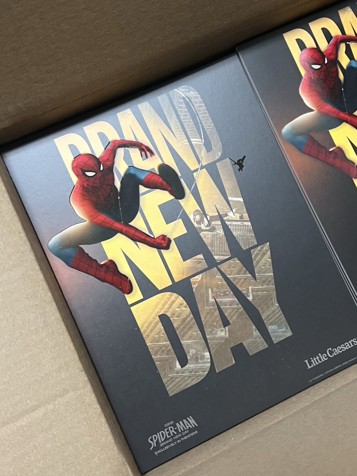 Spider-Man: Brand New Day Original Movie Poster Little Caesars