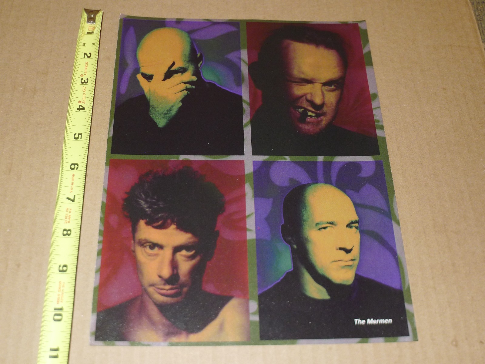 THE MERMEN band PINUP san francisco SURF shi-tones INSTRO psych garage 90’S