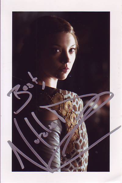NATALIE DORMER Signed 3.5×5.5 Photo w/ Hologram COA DRACULA & THE TUDORS