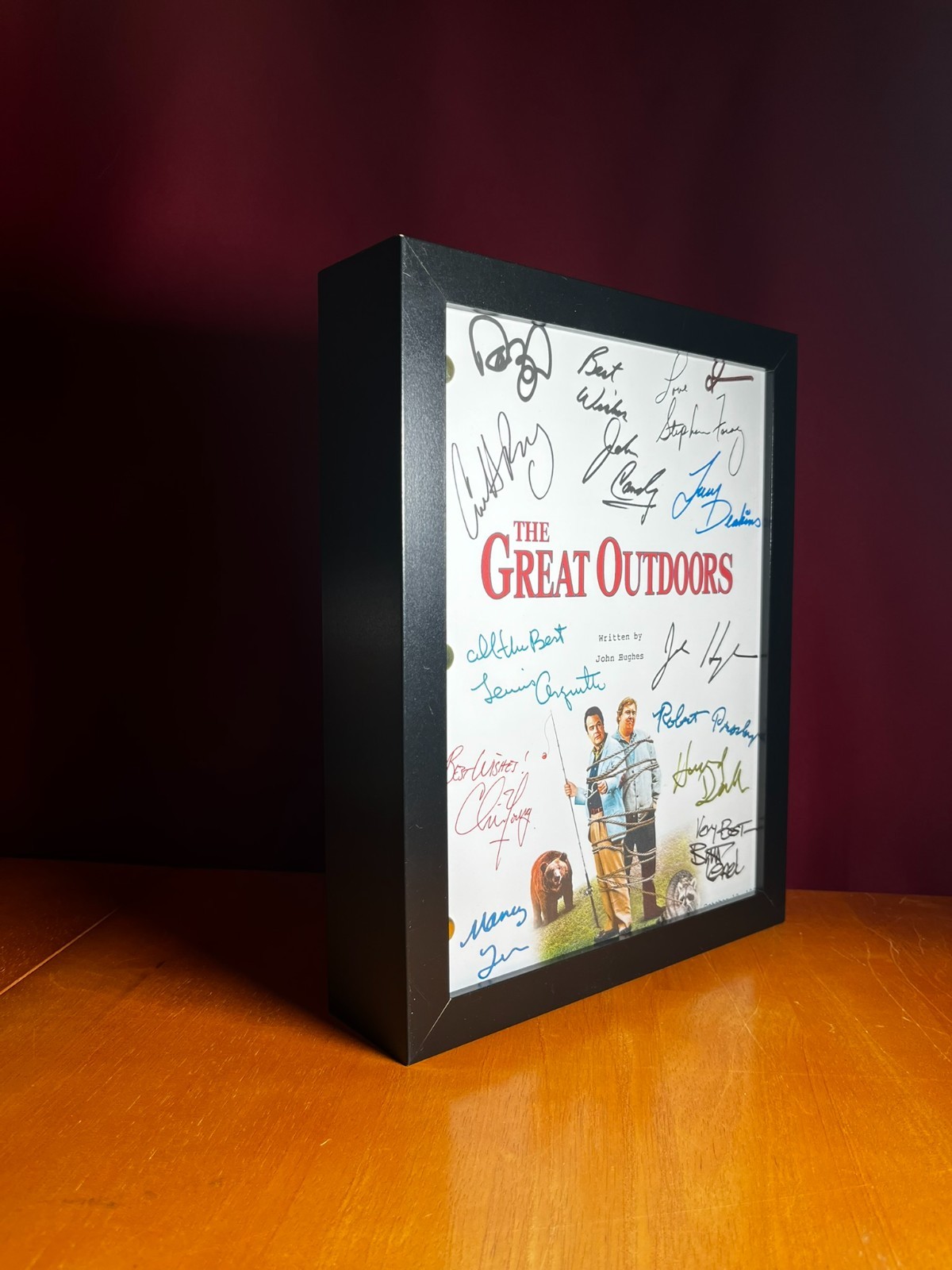 The Great Outdoors Script Signed- Autograph Reprints- John Candy & Dan Aykroyd