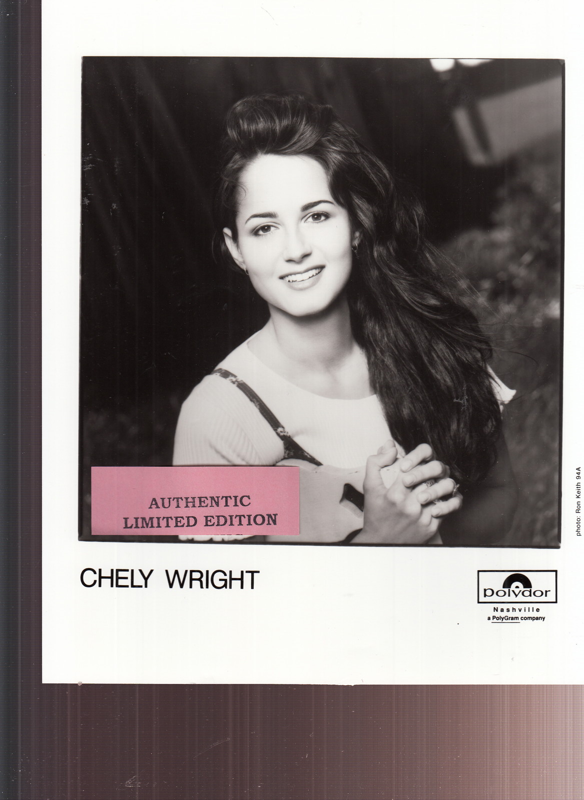 chely wright limited edition press kit #3