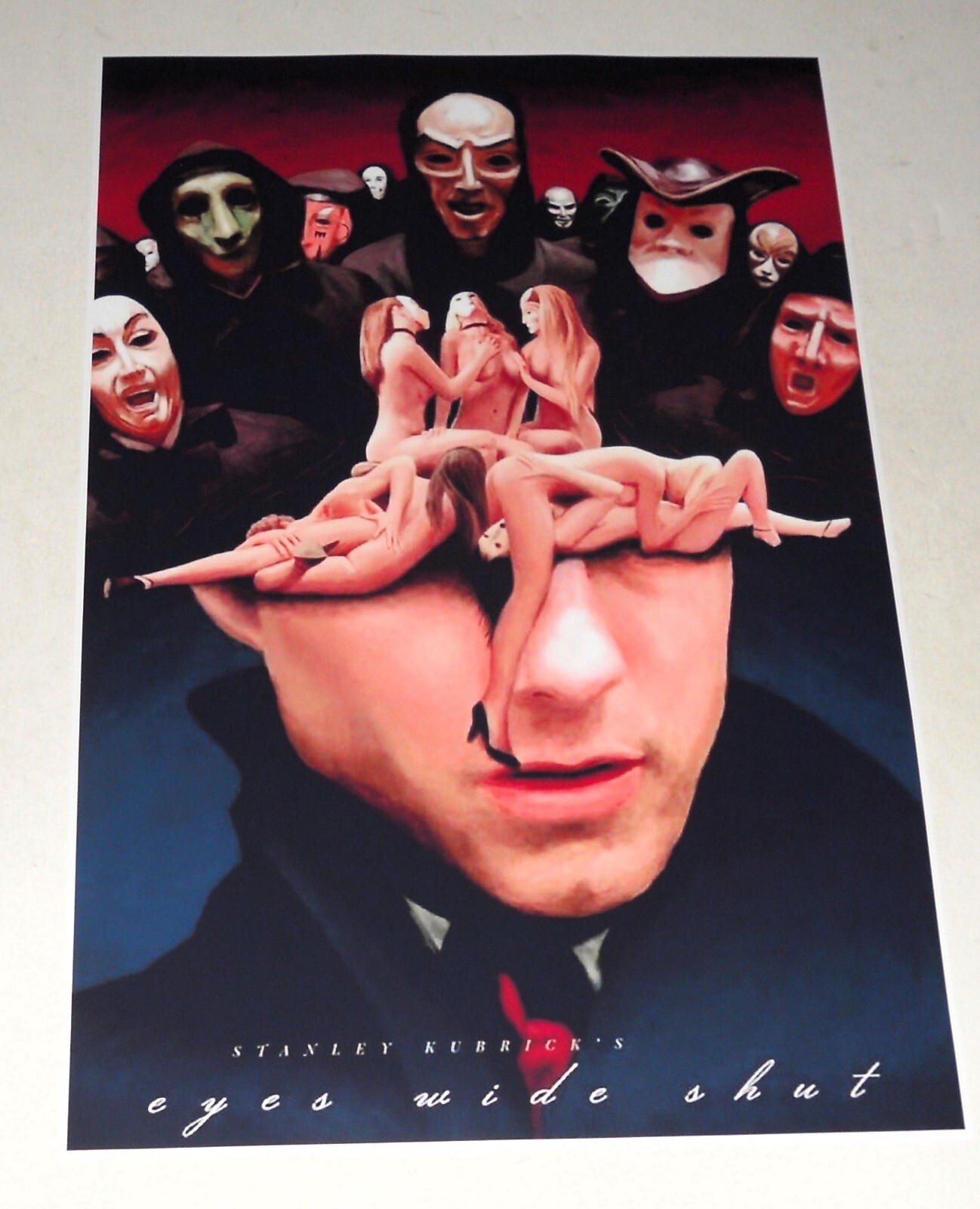 Stanley Kubrick’s Eyes Wide Shut 1999 Tom Cruise Head Shot 19″x13″ Alt Nudes