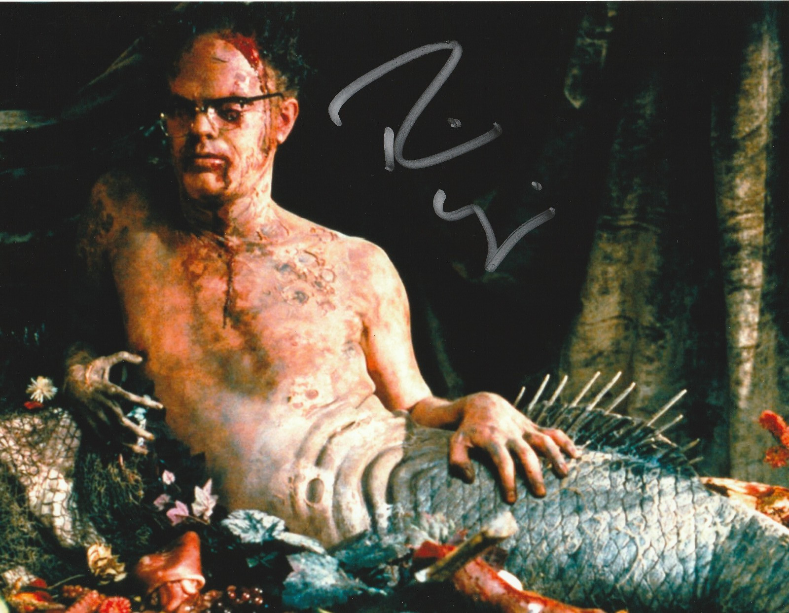 RAINN WILSON SIGNED 10X8 COLOR PHOTO AUTOGRAPH ROB ZOMBIE HOUSE OF 1000 CORPSES