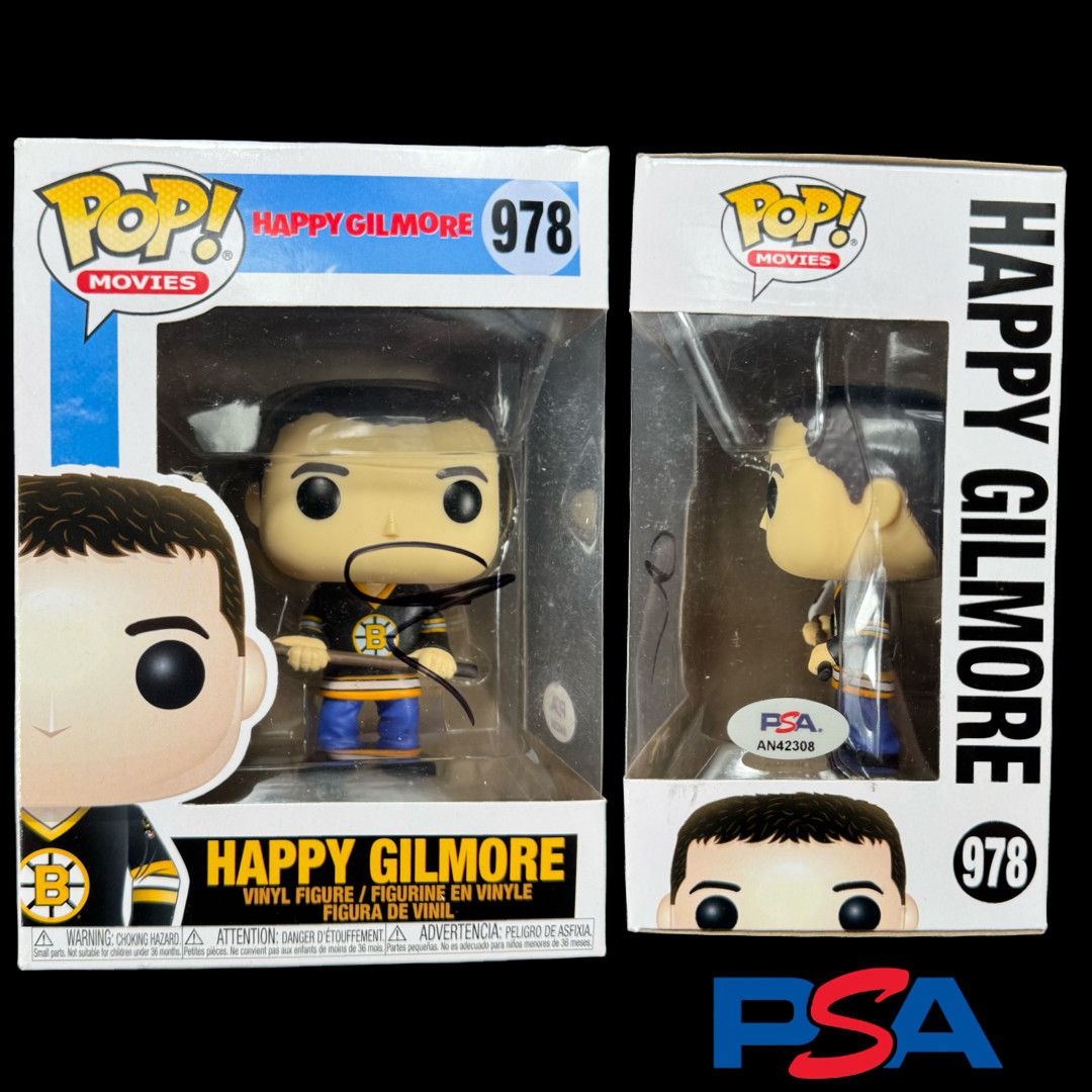 Adam Sandler Signed Autograph Happy Gilmore Funko Pop #978 PSA/DNA Authentic