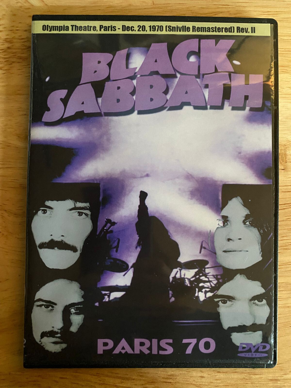 Black Sabbath – Live at Olympia 1970 DVD Ozzy Osbourne Bill Ward Iommi Geezer
